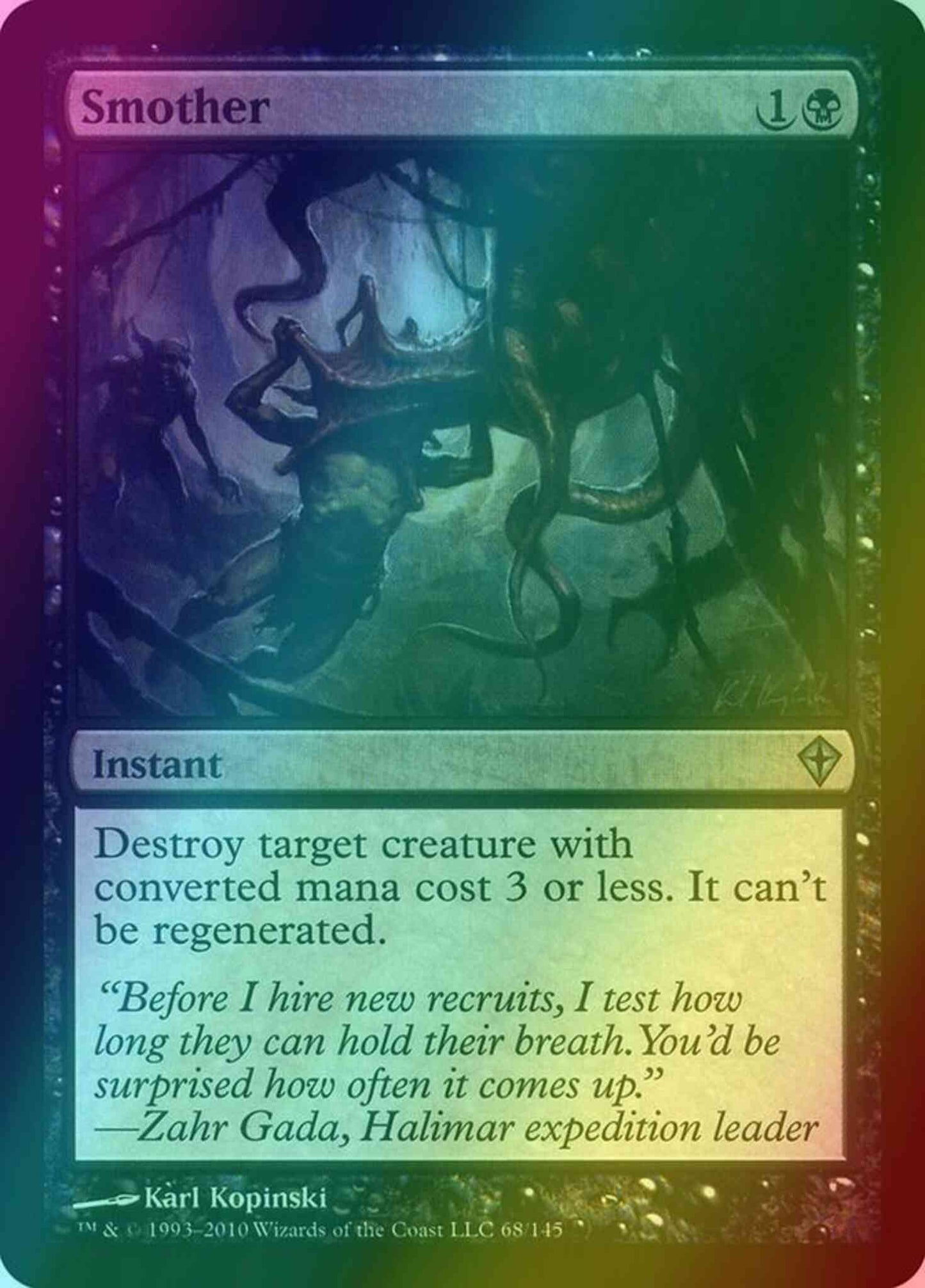 Smother [68] [Worldwake] [Foil]