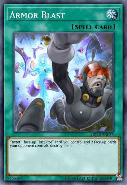 Armor Blast - ORCS-EN053 - Super Rare - 1st Edition