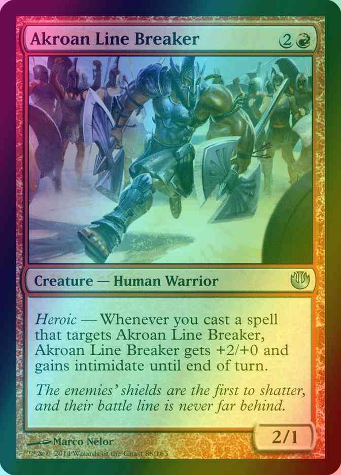 Akroan Line Breaker [88] [Journey into Nyx] [Foil]
