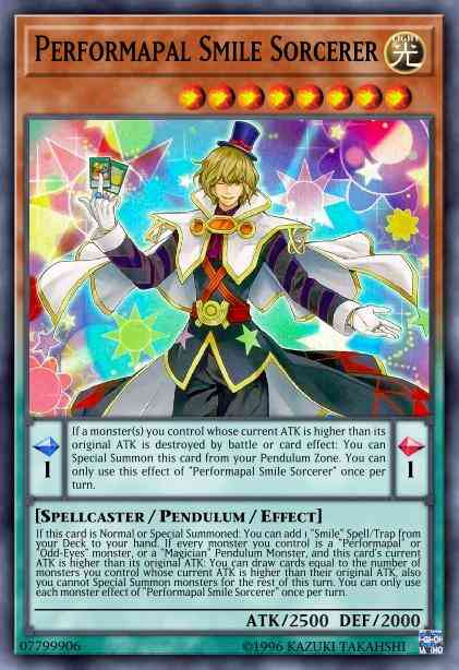 Performapal Smile Sorcerer - DUPO-EN012 - Ultra Rare - 1st Edition