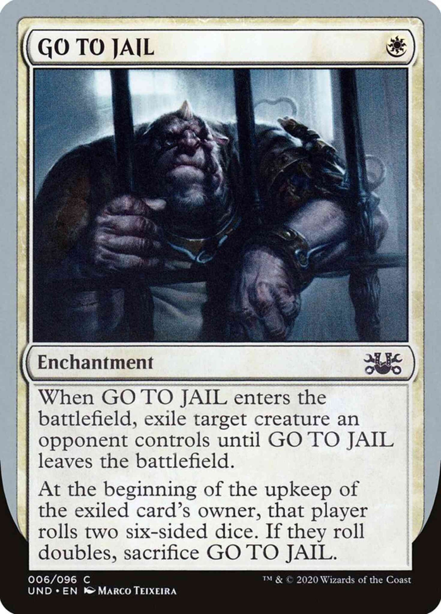 GO TO JAIL [6] [Unsanctioned] [Non-Foil]