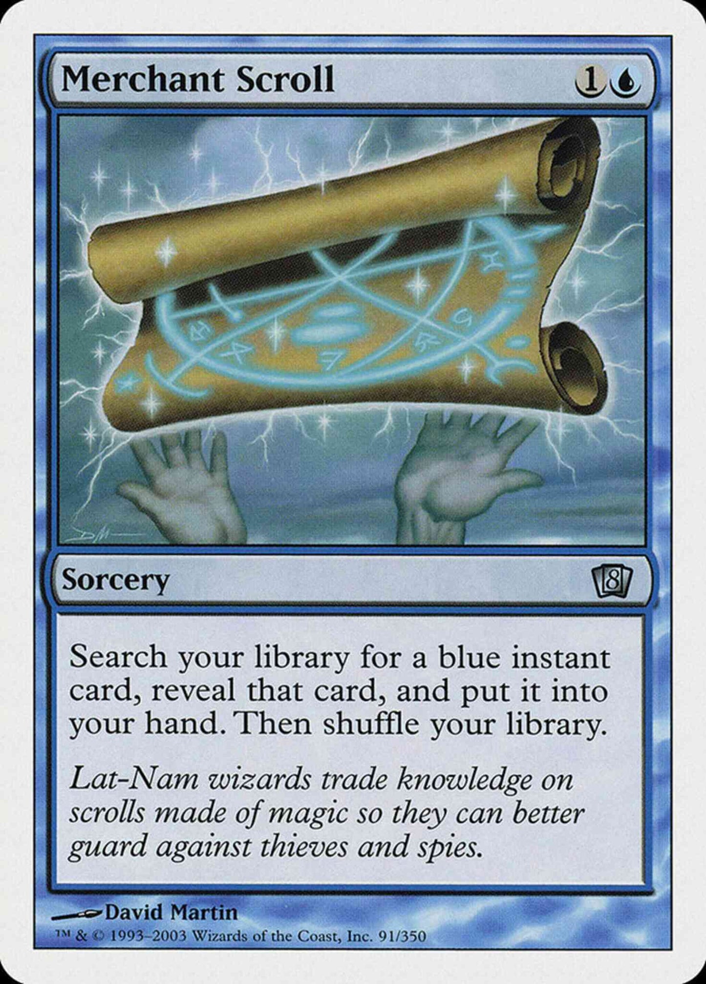 Merchant Scroll [91] [Eighth Edition] [Non-Foil]