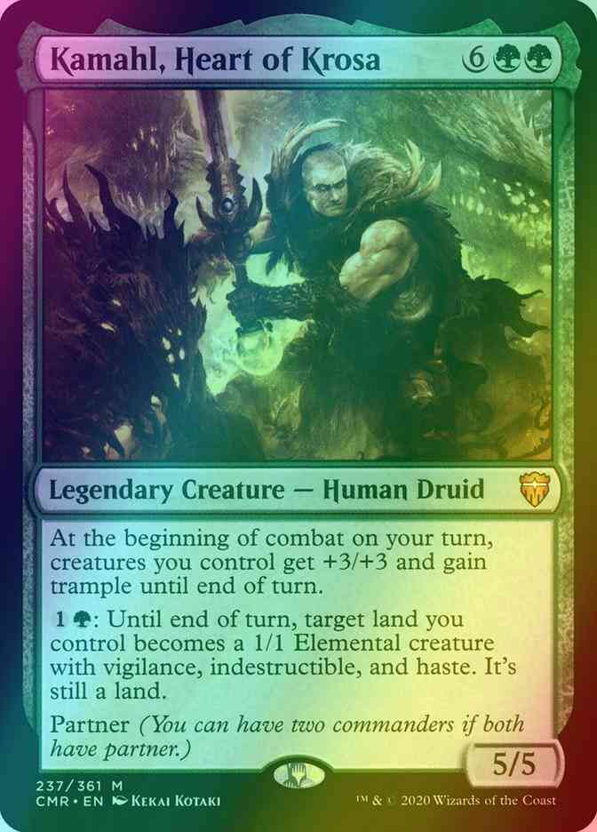 Kamahl, Heart of Krosa [237] [Commander Legends] [Foil]