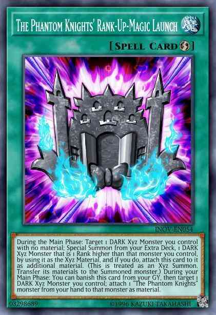 The Phantom Knights' Rank-Up-Magic Launch - INOV-EN054 - Super Rare - Unlimited