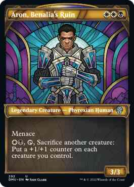 Aron, Benalia's Ruin [292] [Stained Glass Showcase] [Dominaria United] [Non-Foil]