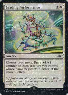 Leading Performance [304] [Unfinity] [Galaxy Foil]