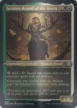 Jasmine Boreal of the Seven [55] [Legends Retold] [Dominaria United: Commander] [Etched Foil]