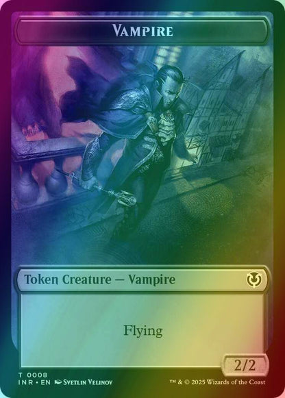 Vampire Token (07) // Vampire Token (08) [Innistrad Remastered: Tokens] [Foil]