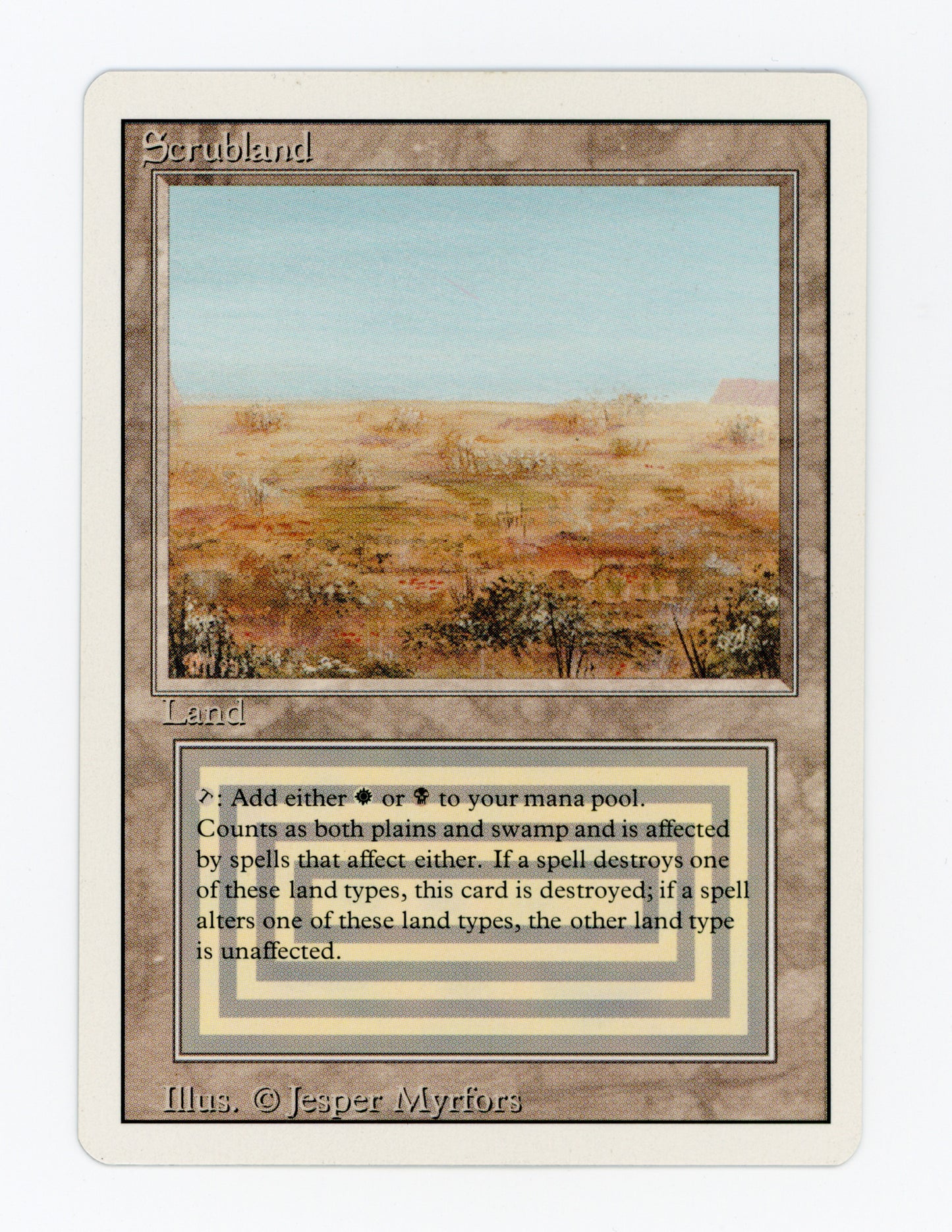 Scrubland — ID 20017