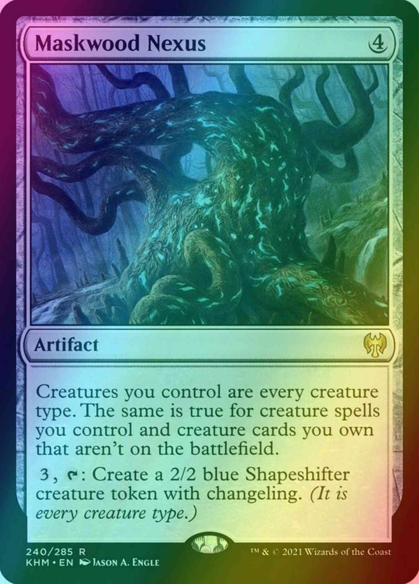 mtg maskwood nexus similar cards Proxy R Us The same is true for creature spells you control and creature cards you own that arent on the battlefield Mtg Shapeshifter 2/2 for Maskwood