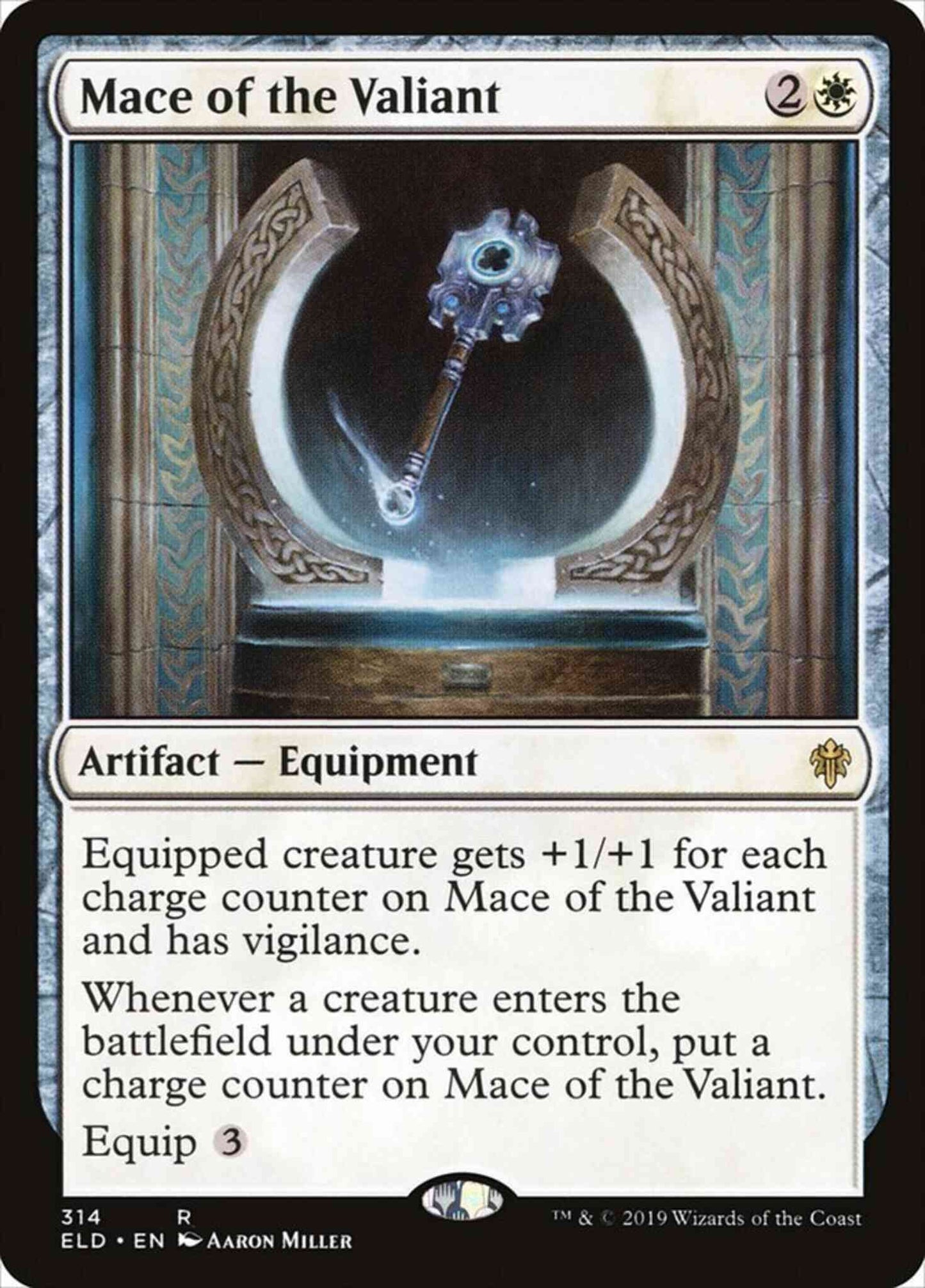 Mace of the Valiant [314] [Brawl Deck Exclusive] [Throne of Eldraine] [Non-Foil]