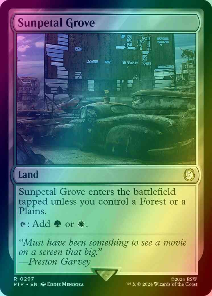 Sunpetal Grove [297] [Fallout] [Foil]