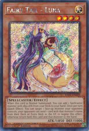 Fairy Tail - Luna - RA01-EN009 - Platinum Secret Rare - 1st Edition