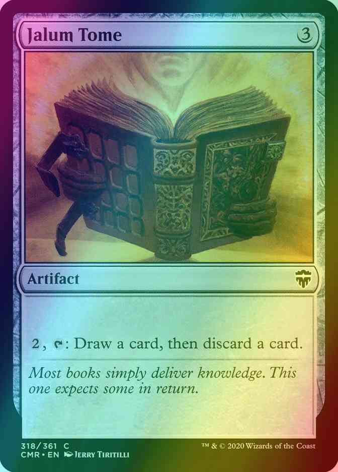 Jalum Tome [318] [Commander Legends] [Foil]