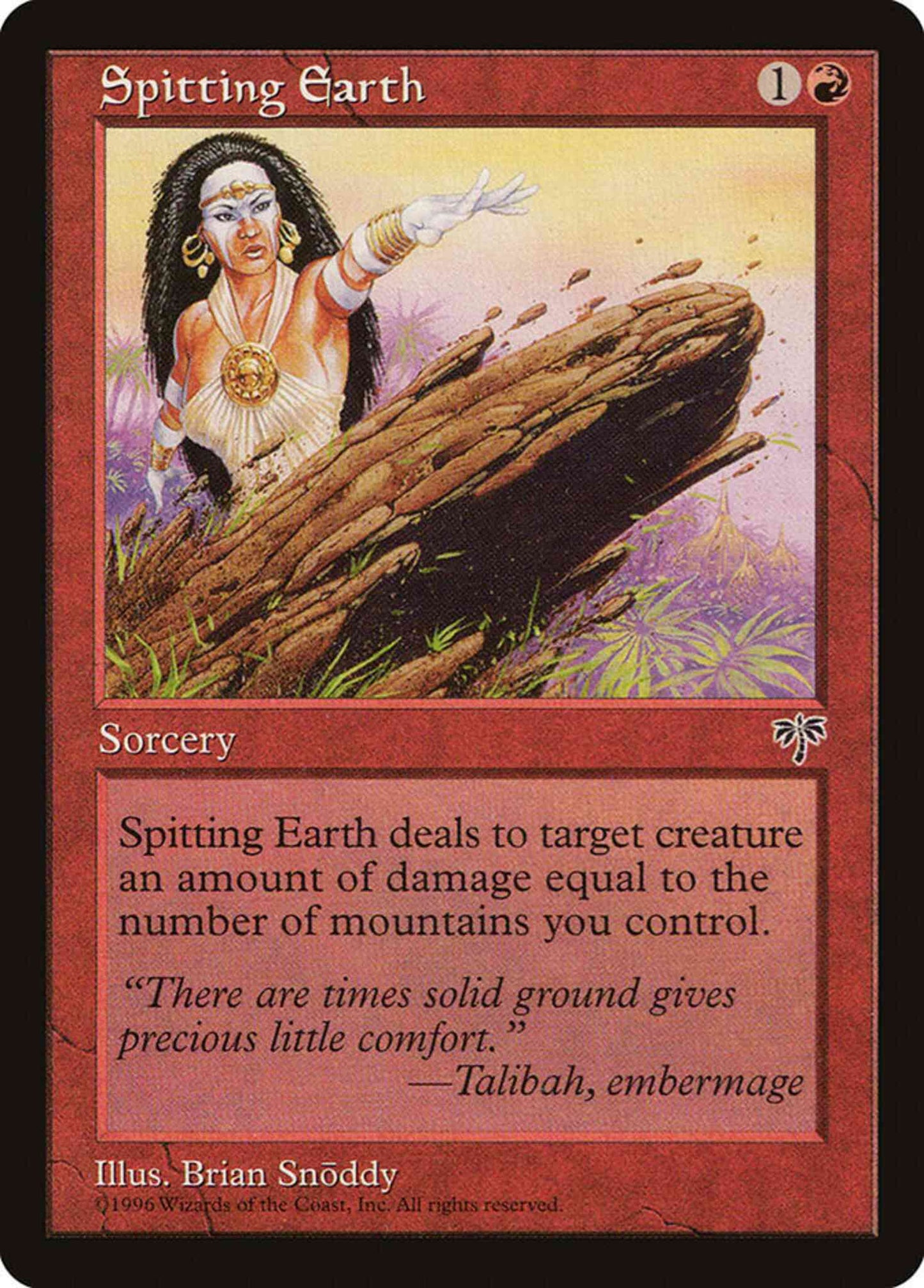Spitting Earth [193] [Mirage] [Non-Foil]