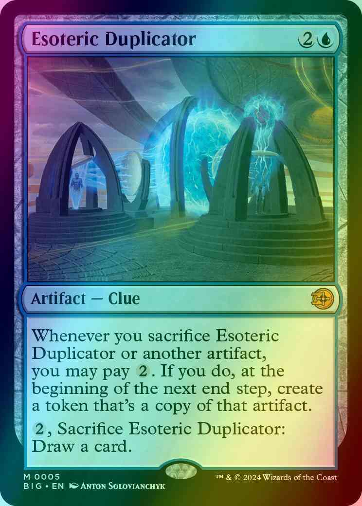 Esoteric Duplicator [5] [The Big Score] [Foil]