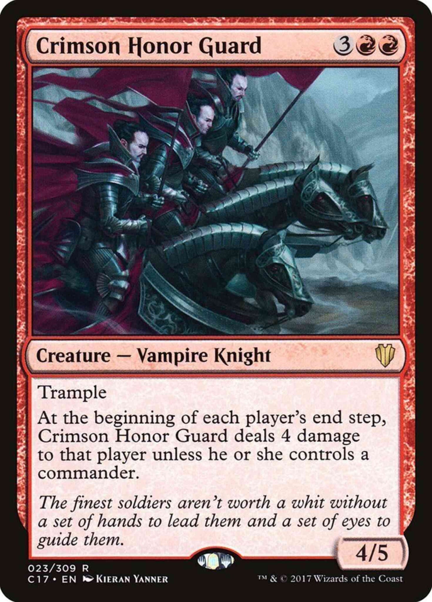 Crimson Honor Guard [23] [Commander 2017] [Non-Foil]