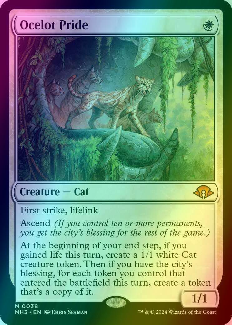 Ocelot Pride [38] [Modern Horizons 3] [Foil]