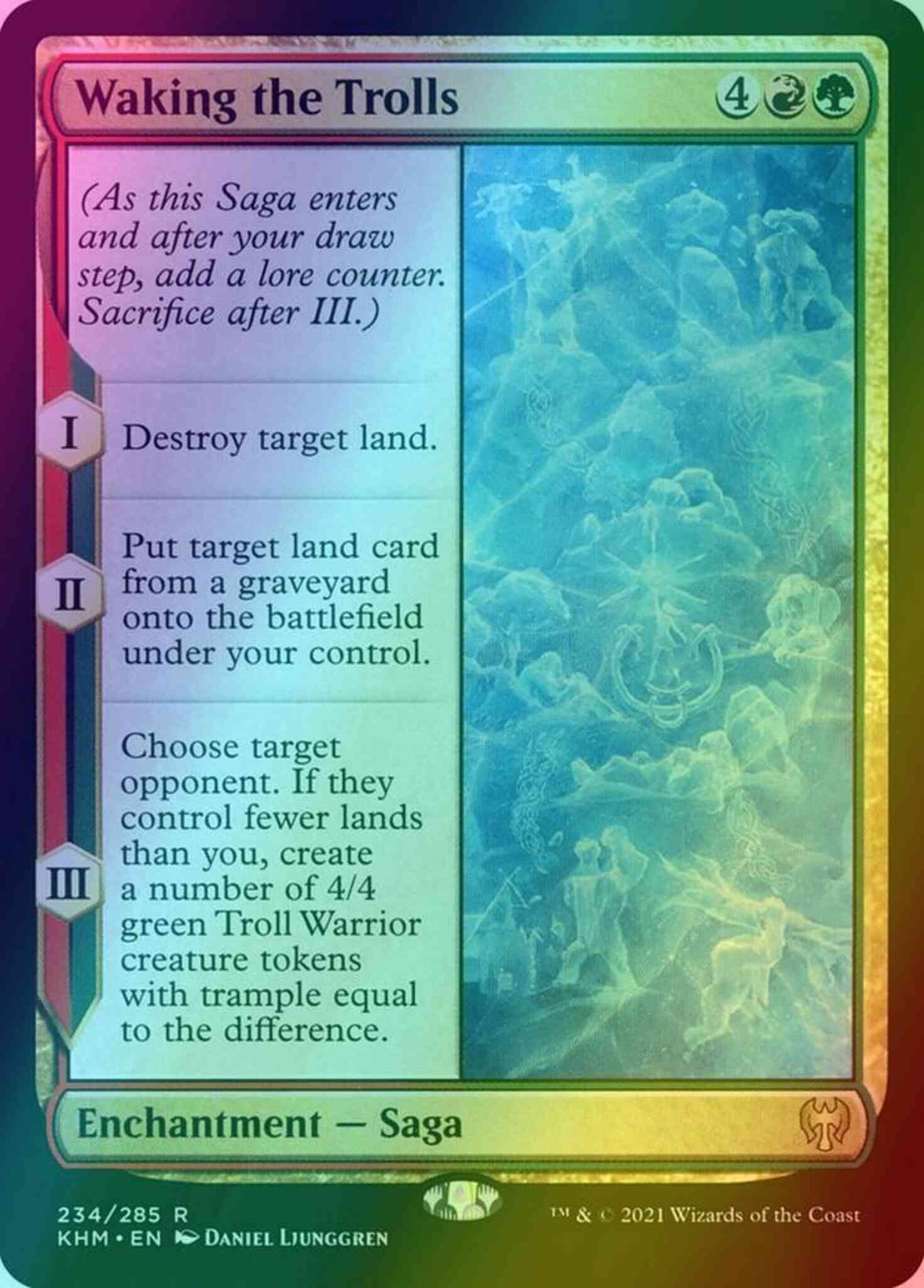 Waking the Trolls [234] [Kaldheim] [Foil]