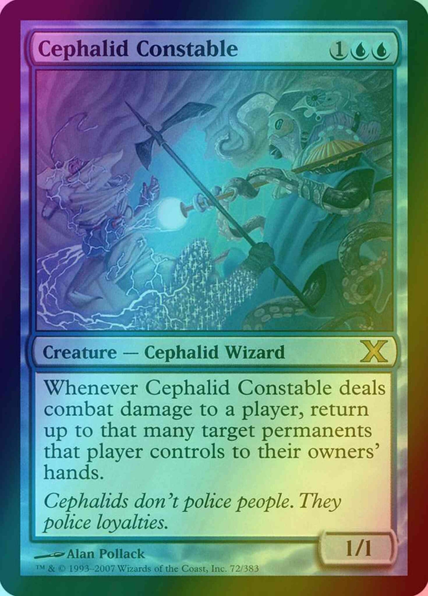Cephalid Constable [72] [Tenth Edition] [Foil]