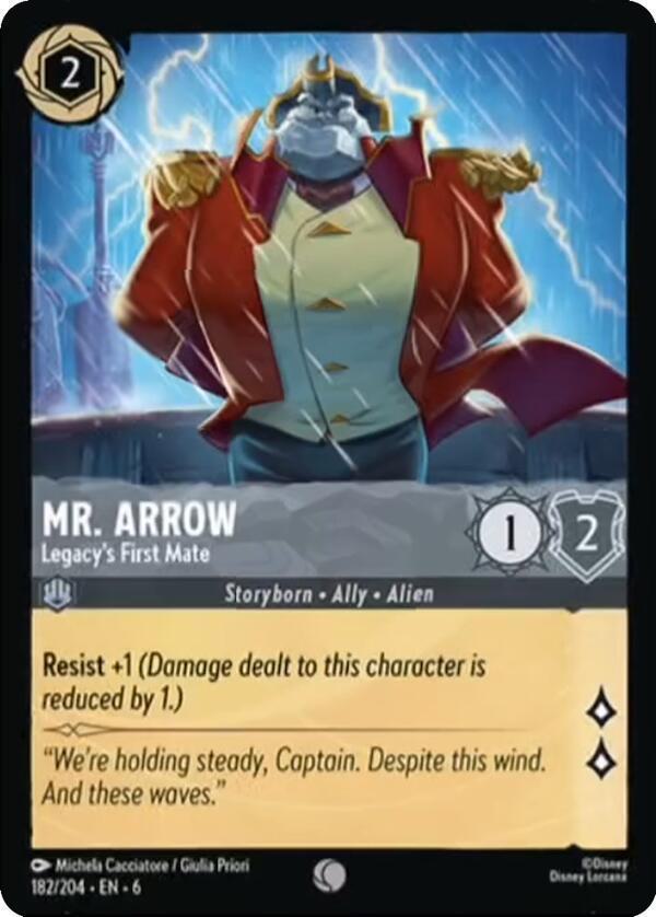 Mr. Arrow - Legacy's First Mate - 182/204 [Azurite Sea] [Non-Foil]