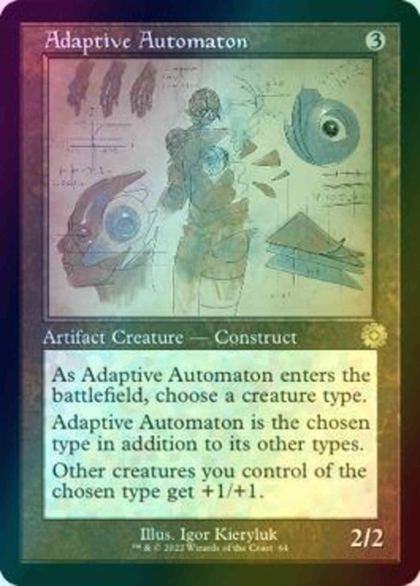 Adaptive Automaton [64] [Retro Frame] [Schematic] [The Brothers' War ...