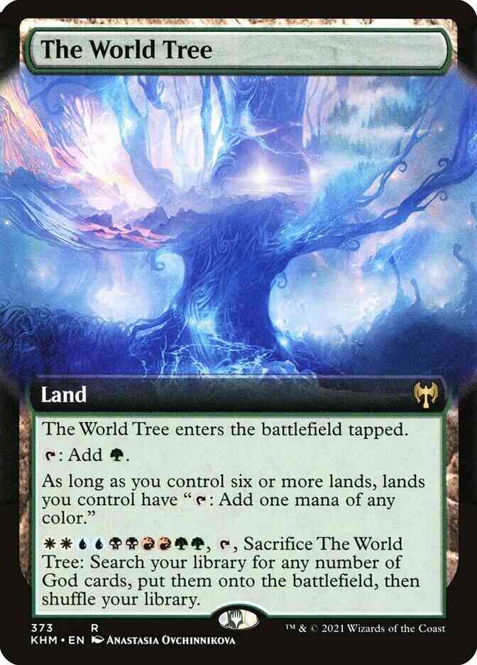 The World Tree [373] [Extended Art] [Kaldheim] [Non-Foil]
