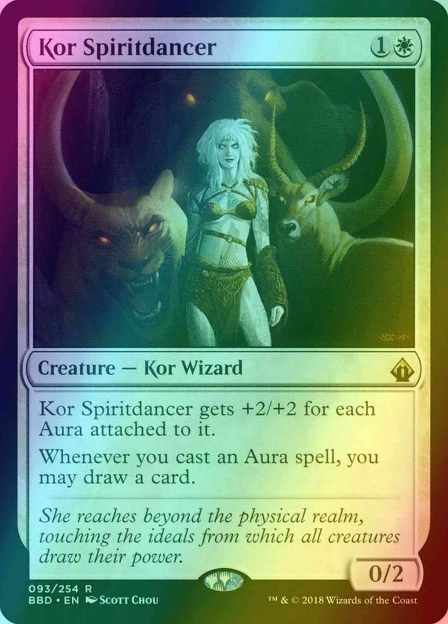 Kor Spiritdancer [93] [Battlebond] [Foil]