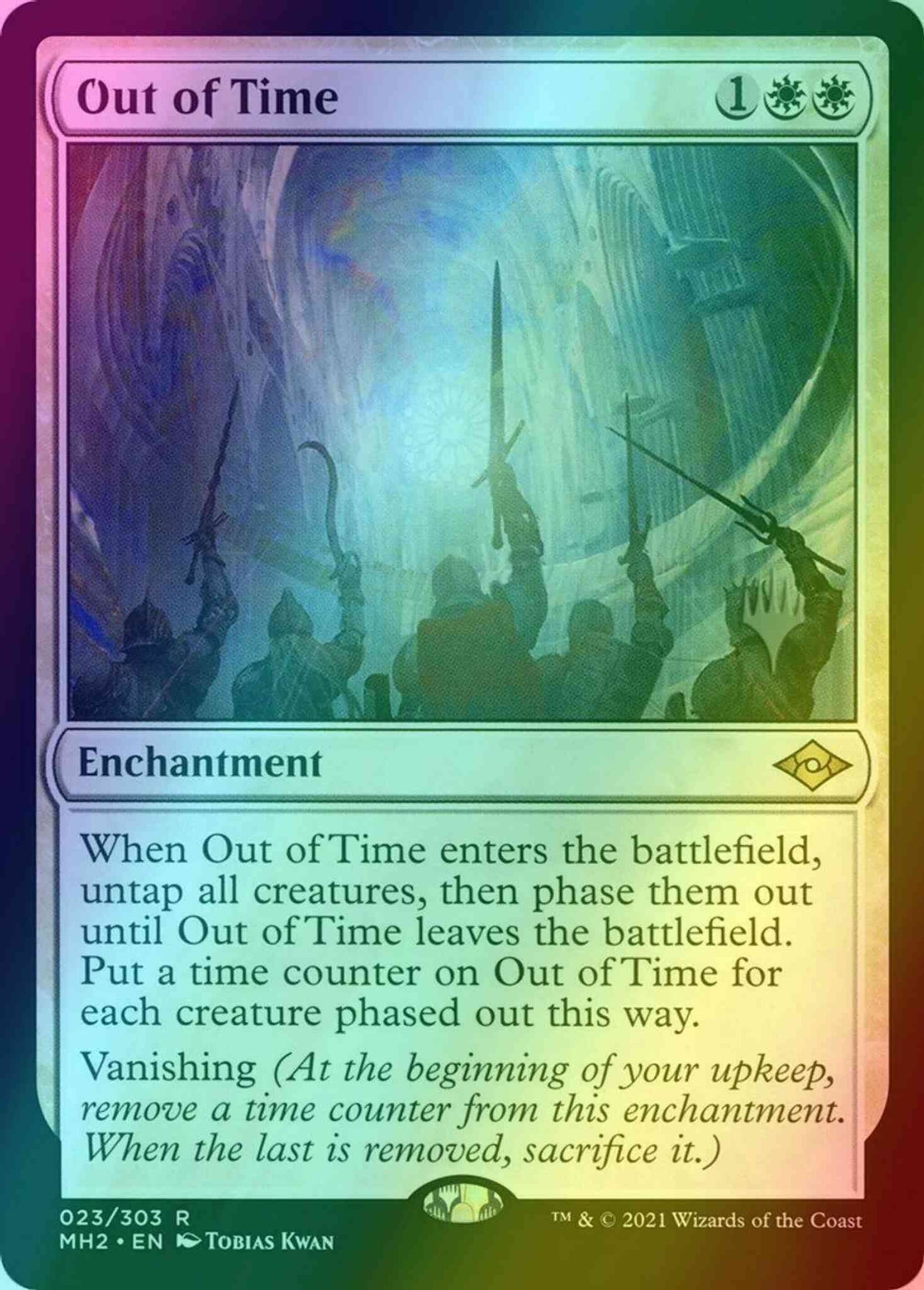Out of Time [23p] [Promo Pack] [Modern Horizons 2 Promos] [Foil]