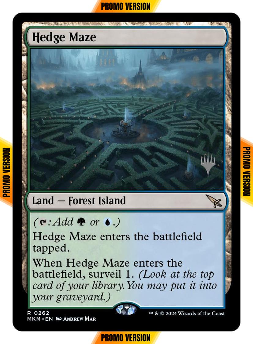 Hedge Maze [262p] [Promo Pack] [Murders at Karlov Manor: Promos] [Non-Foil]