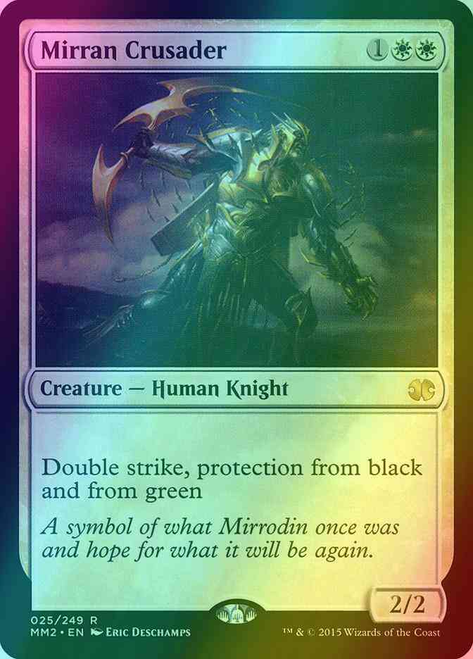 Mirran Crusader [25] [Modern Masters 2015] [Foil]