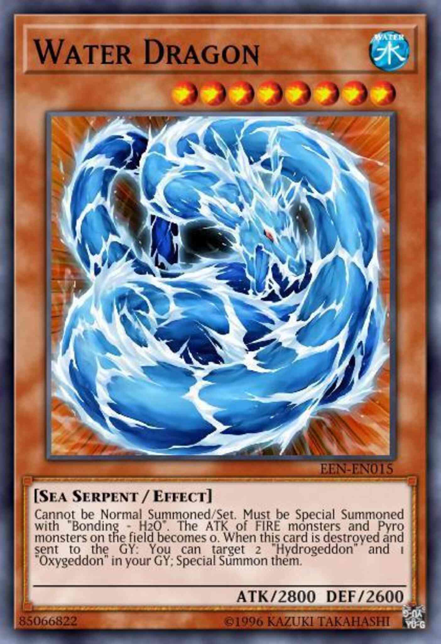 Water Dragon - EEN-EN015 - Ultimate Rare - Unlimited
