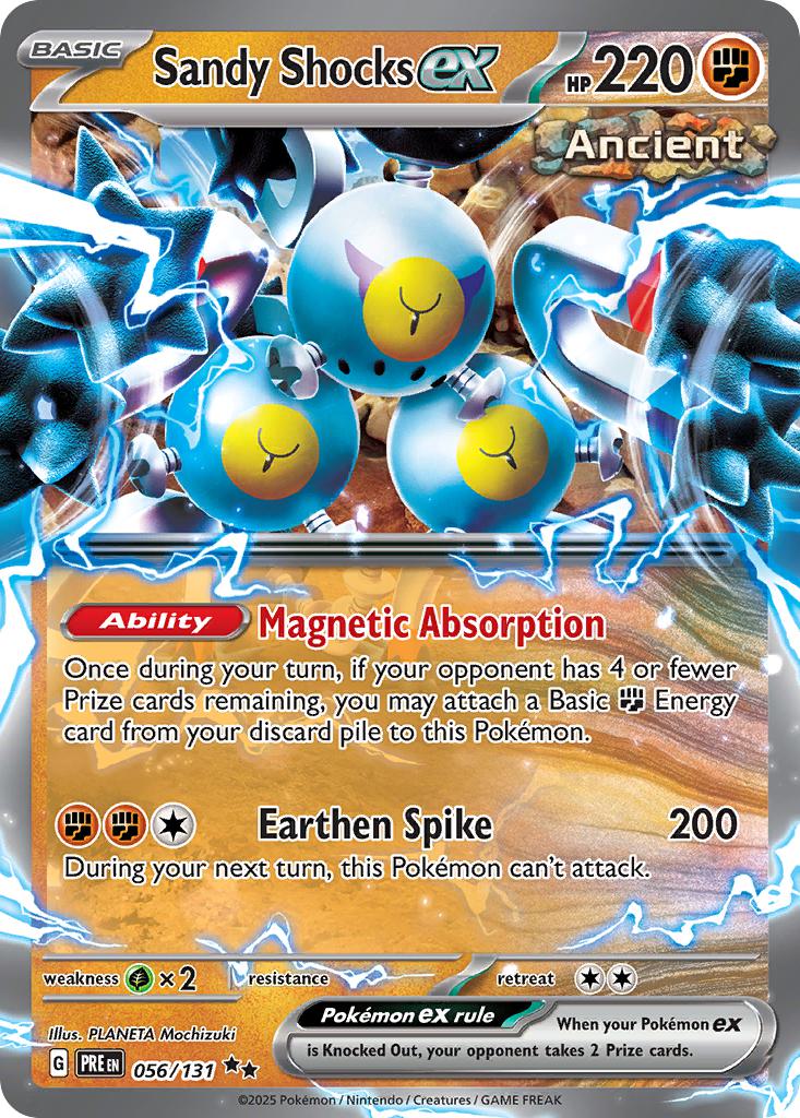 Sandy Shocks ex - 056/131 - Double Rare [sv085-056] [Ultra]