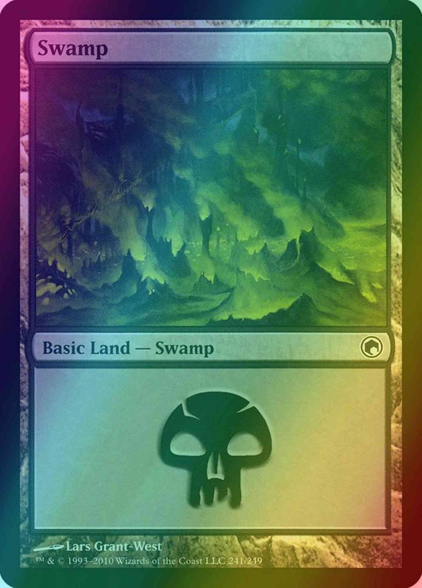 Swamp [241] [Scars Of Mirrodin] [Foil]