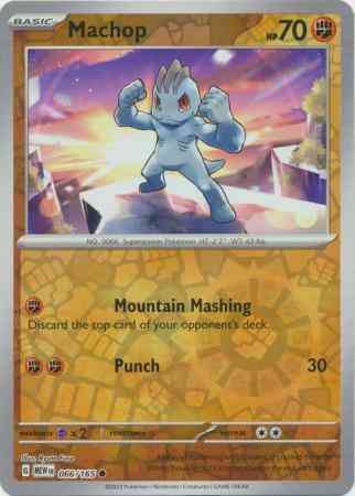 Machop - 066/165 - Common [sv035-066] [Reverse Holo]