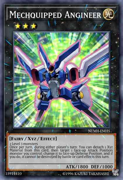 Mechquipped Angineer - NUMH-EN035 - Super Rare - 1st Edition