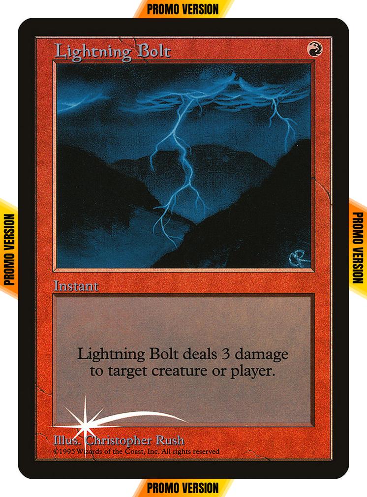 Lightning Bolt [Judge Gift Cards 1998] [Foil]