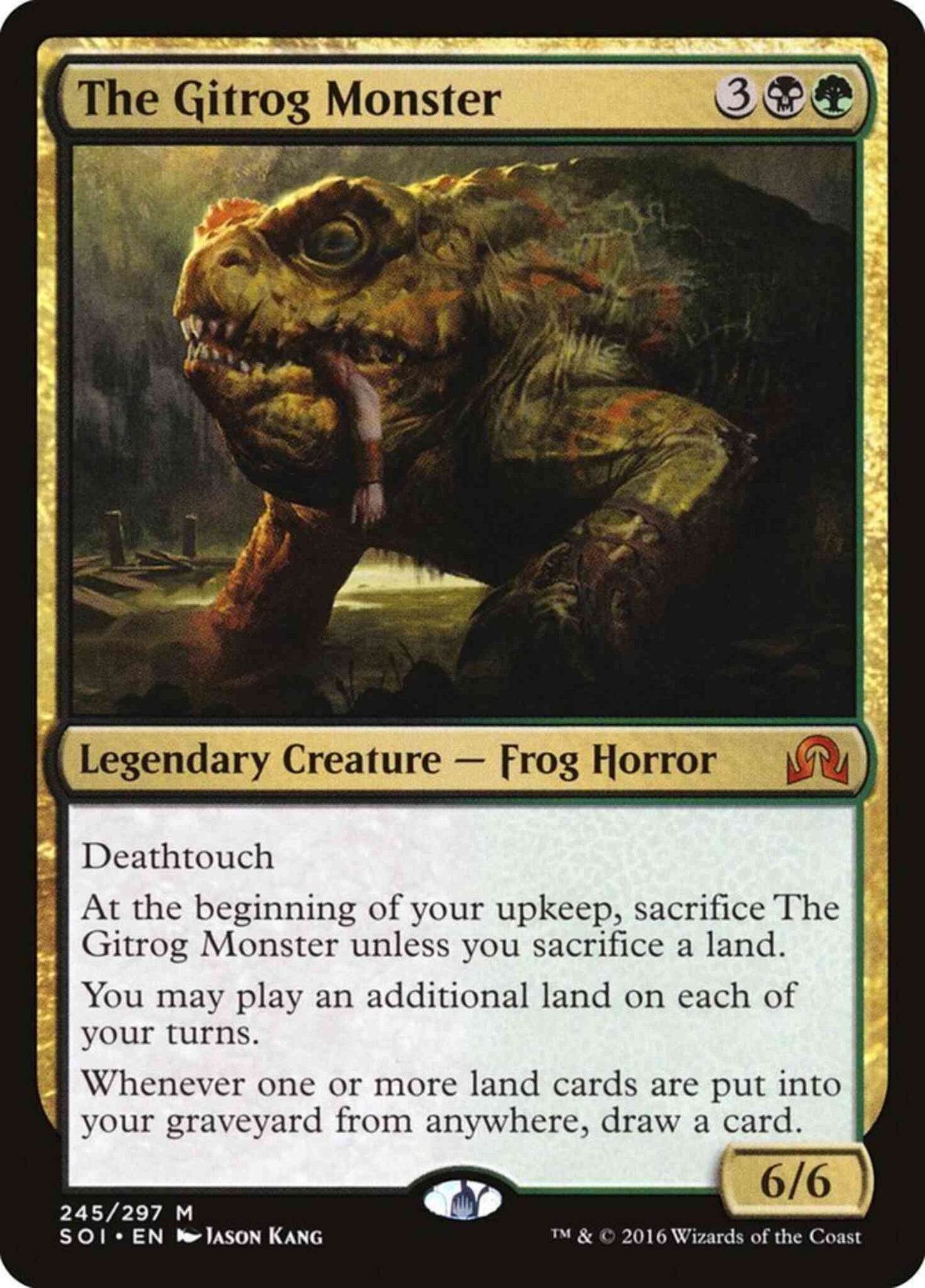 The Gitrog Monster [245] [Shadows over Innistrad] [Non-Foil]