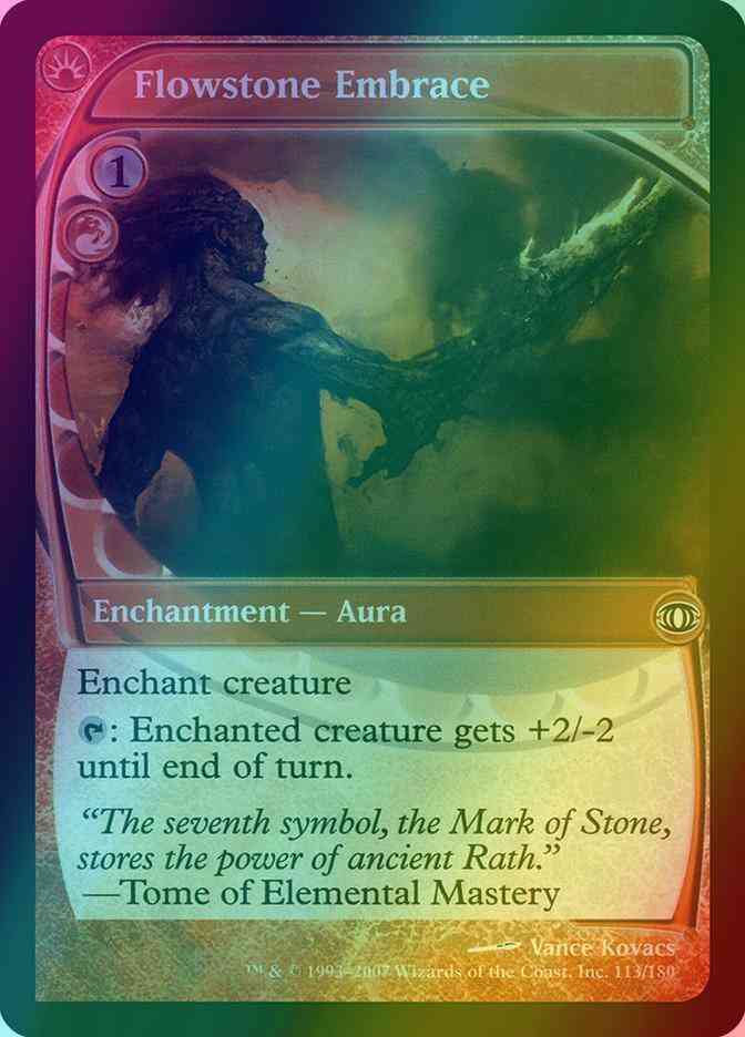 Flowstone Embrace [113] [Future Sight] [Foil]