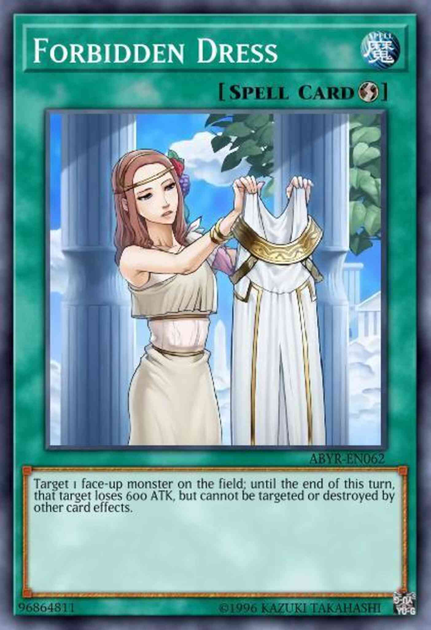 Forbidden Dress - BP03-EN180 - Shatterfoil Rare - 1st Edition