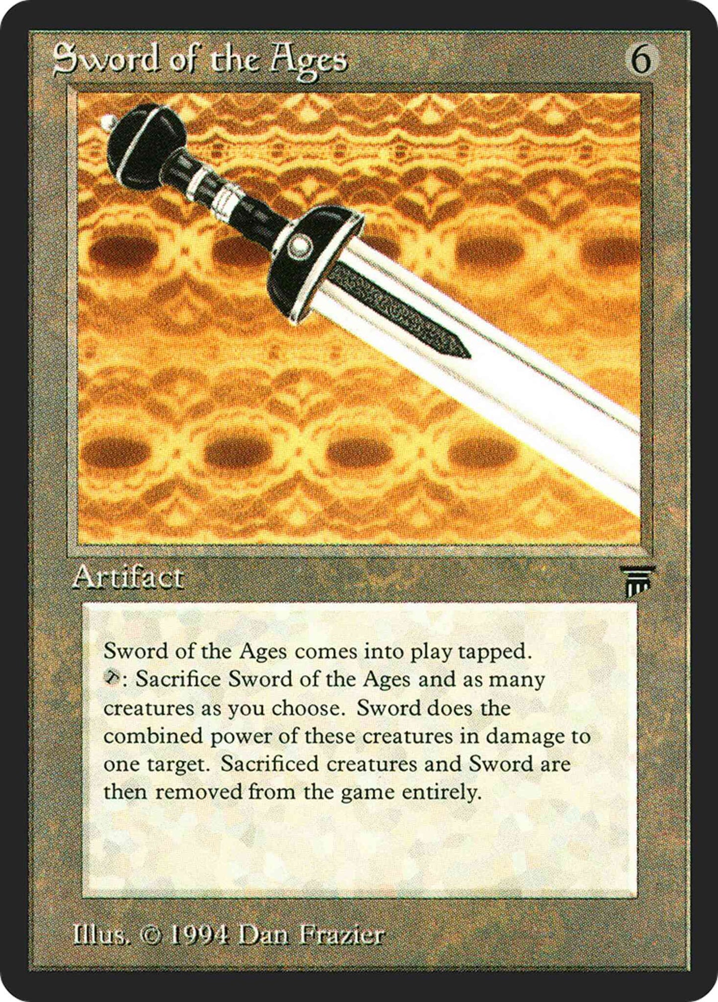 Sword of the Ages [296] [Legends] [Non-Foil]