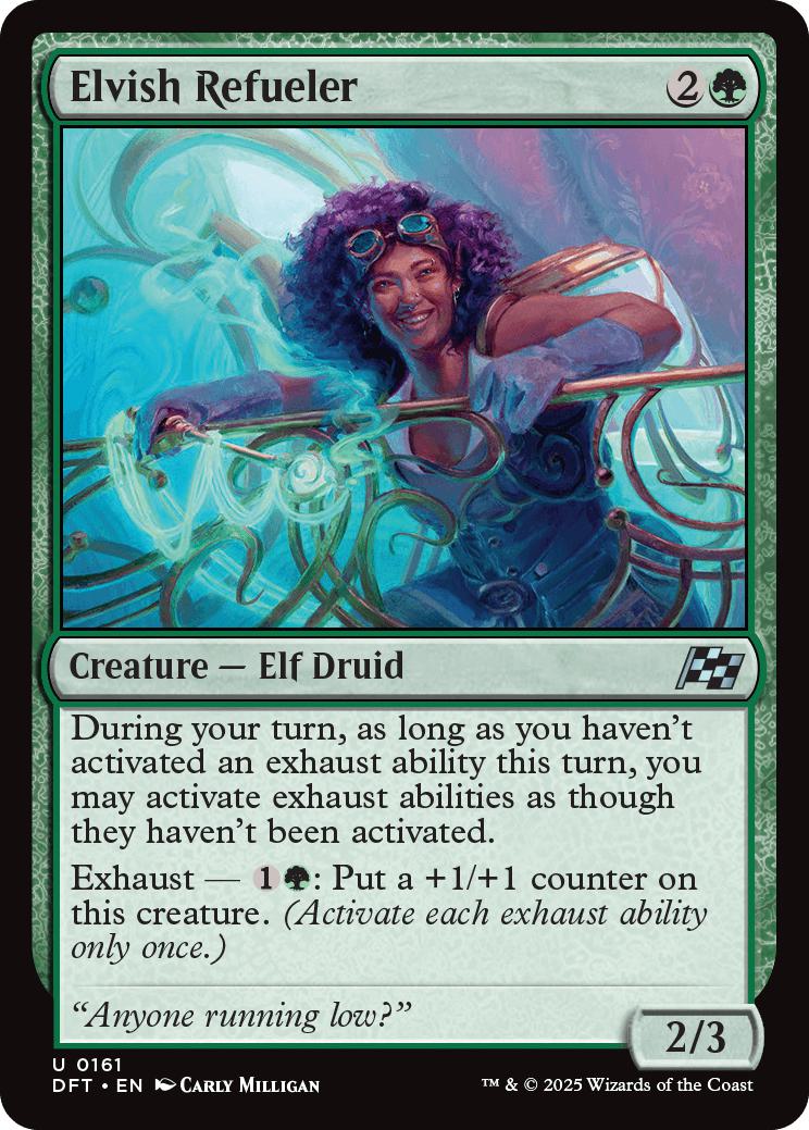 Elvish Refueler [161] [Aetherdrift] [Non-Foil]