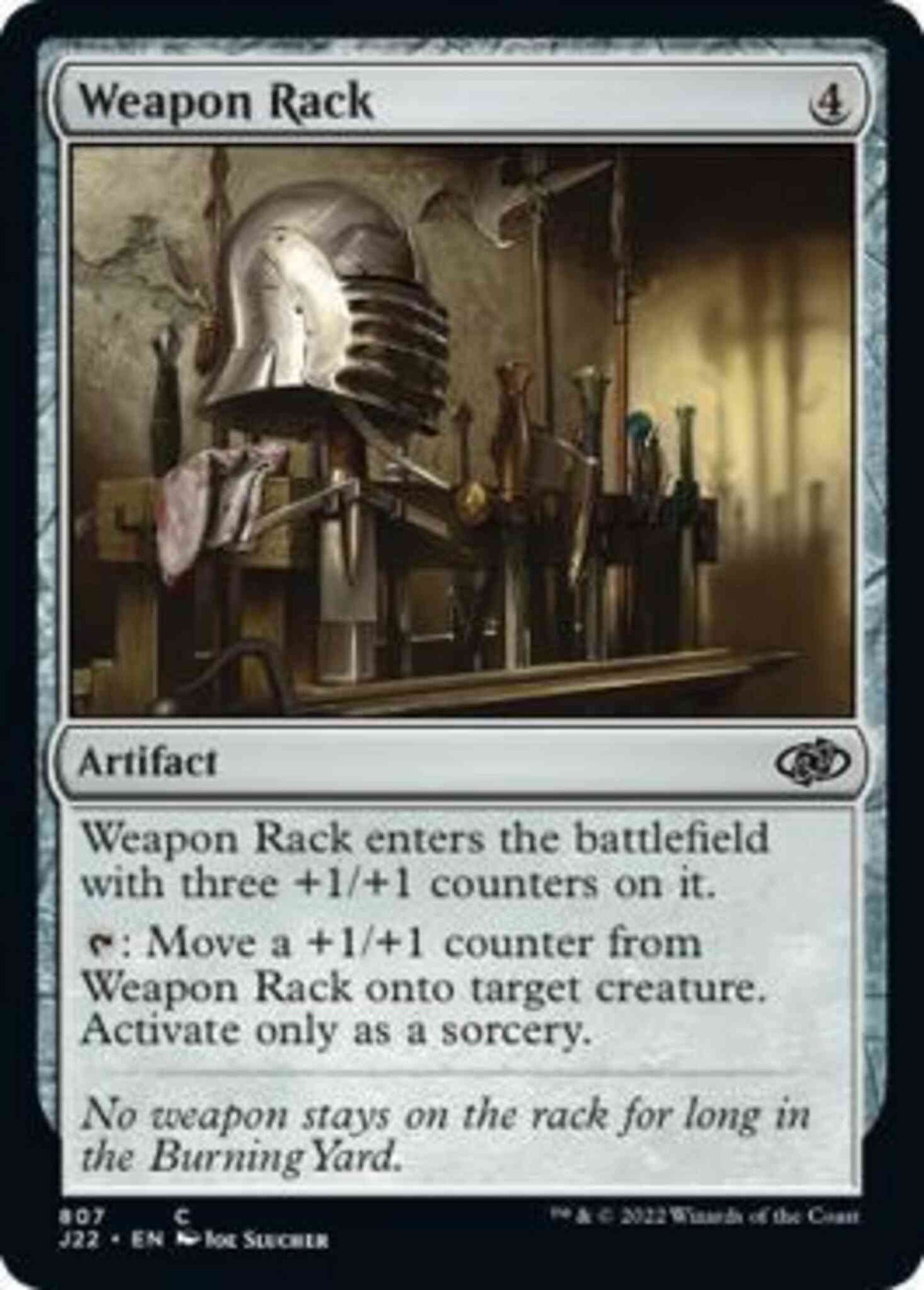 Weapon Rack [807] [Jumpstart 2022] [Non-Foil]