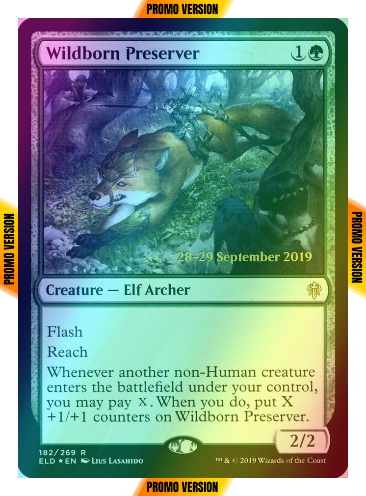 Wildborn Preserver [182s] [Throne of Eldraine Promos] [Foil]