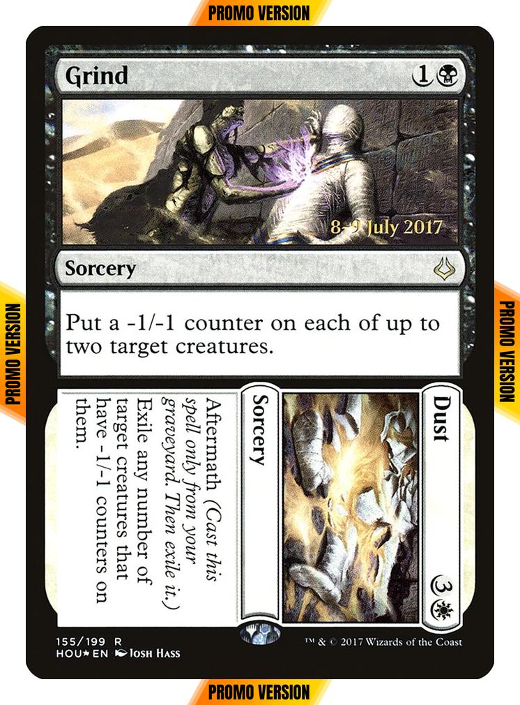Grind // Dust [155s] [Hour of Devastation Promos] [Foil]