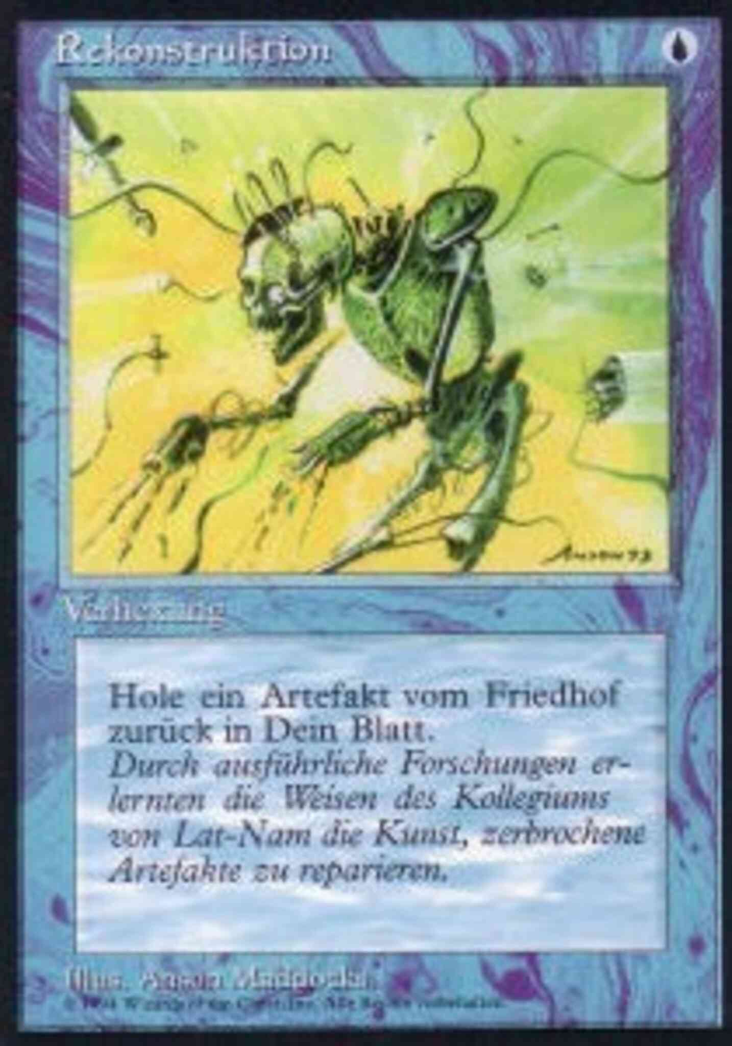 Reconstruction - German [77] [Foreign Black Border: German] [Non-Foil]