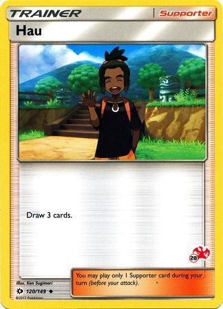 Hau - 120/149 - Uncommon - Charizard Stamp [BA01-28] [Non-Holo]