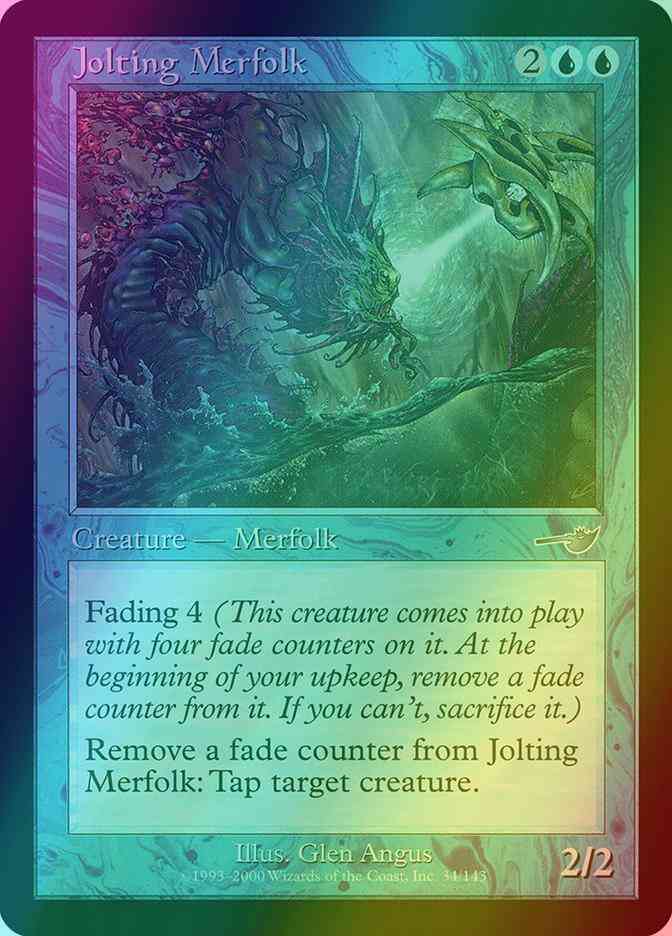 Jolting Merfolk [34] [Nemesis] [Foil]