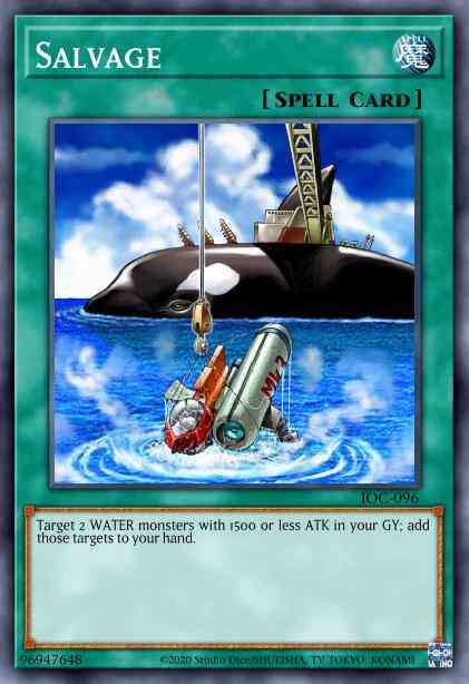 Salvage (Blue) - DL12-EN014 - Rare - Unlimited