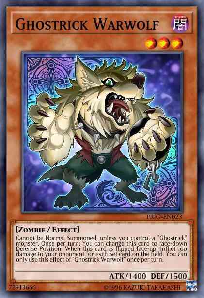 Ghostrick Warwolf - PRIO-EN023 - Common - Unlimited